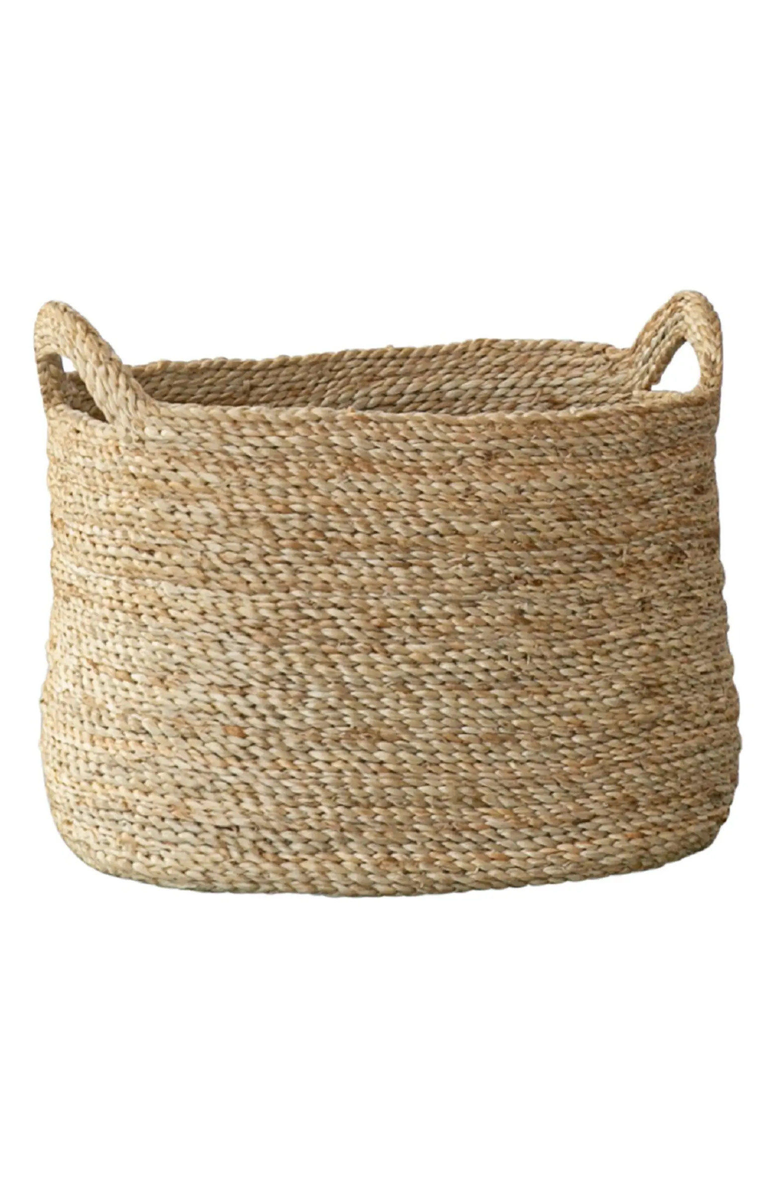 Oval Jute Basket | Nordstrom