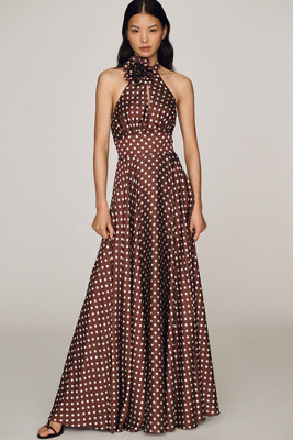 Mac Duggal Halter Maxi Dress | Anthropologie (US)