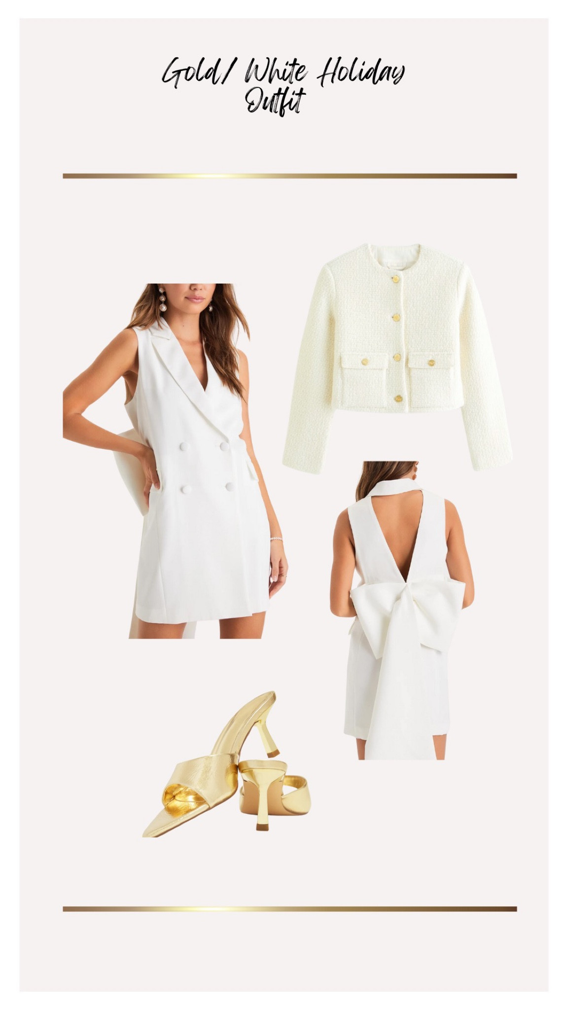 White & Gold Holiday Outfit Idea ✨🎄

#LTKSeasonal #LTKHoliday #LTKstyletip