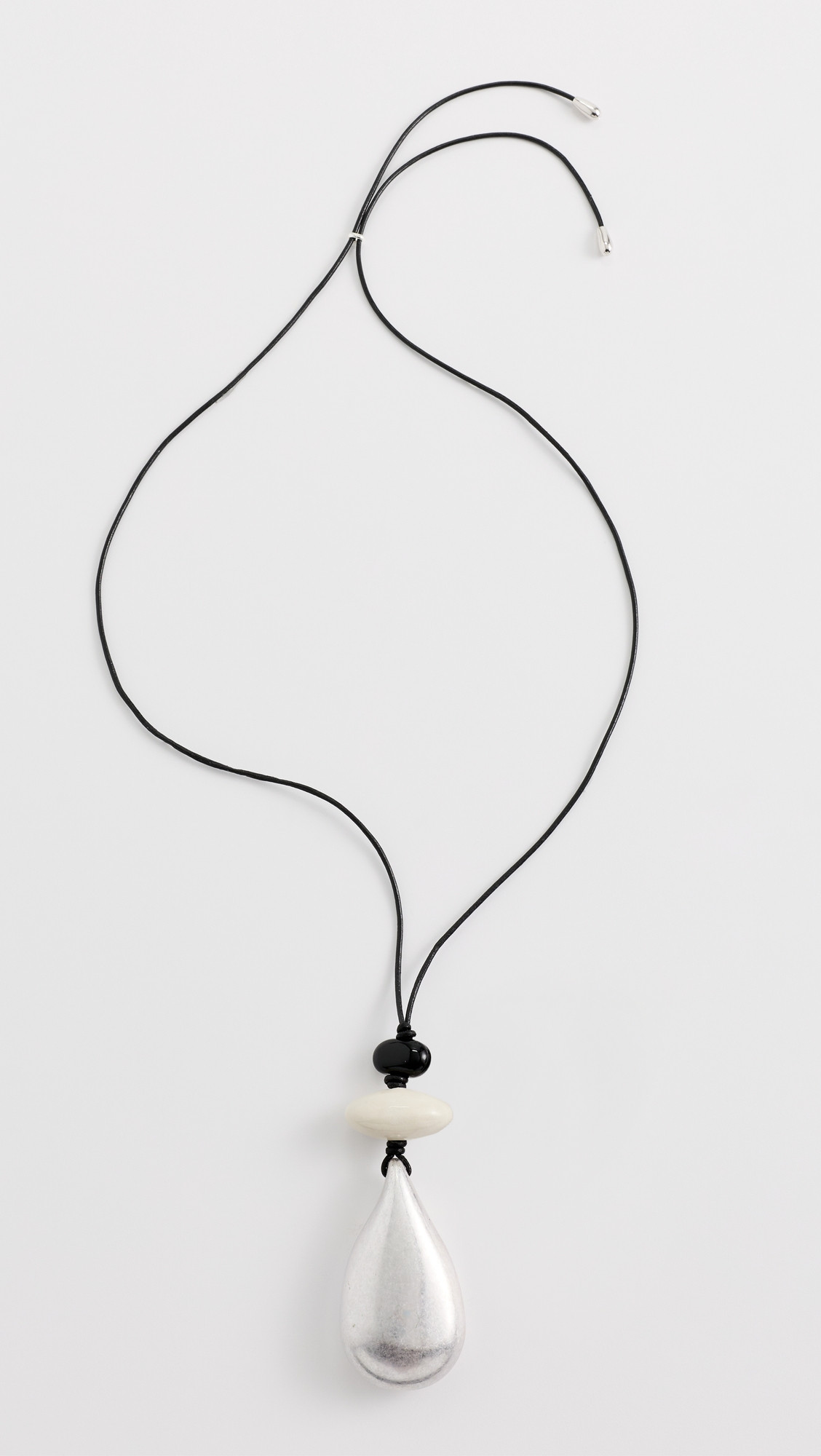 Lizzie Fortunato Museo Cord Necklace Silver One Size | Shopbop