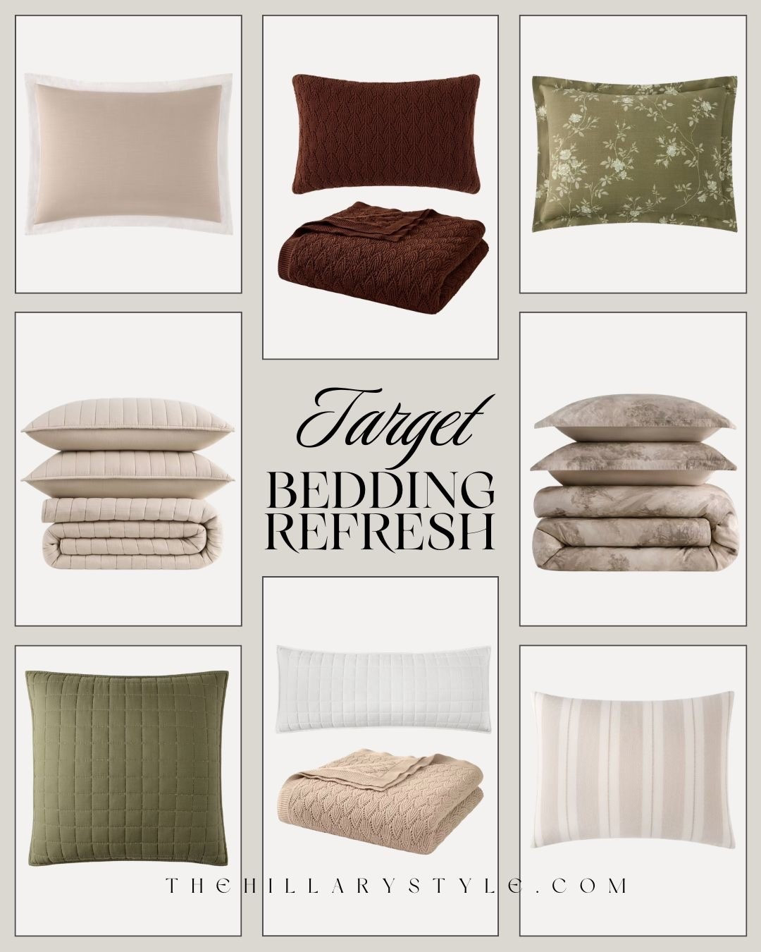 Jeremiah Brent x Target: The Ultimate Bedding Refresh
Creating a sanctuary at home has never been easier (or more affordable). The new Jeremiah Brent Home collection at Target is finally here, and it’s every bit the "collected and intentional" vibe we’ve been craving. This refresh features the signature 'Walk in the Woods' comforter mixed with textured sateen sheets, bringing that high-end designer look to your bedroom without the luxury price tag. Think lived-in textures, earthy neutrals, and understated elegance that makes every morning feel like a slow Sunday. Shop the full collaboration at Target now!

#TheHillaryStyle #TargetHome #JeremiahBrent #TargetStyle #BeddingRefresh #MasterBedroom #InteriorDesignTrends2026 #OrganicModern #NeutralHome #BedroomInspo #AffordableLuxury #TargetFinds #StudioMcGeeStyle #HomeDecorIdeas #ModernTraditional

#LTKHome #LTKmorningroutine #LTKSeasonal