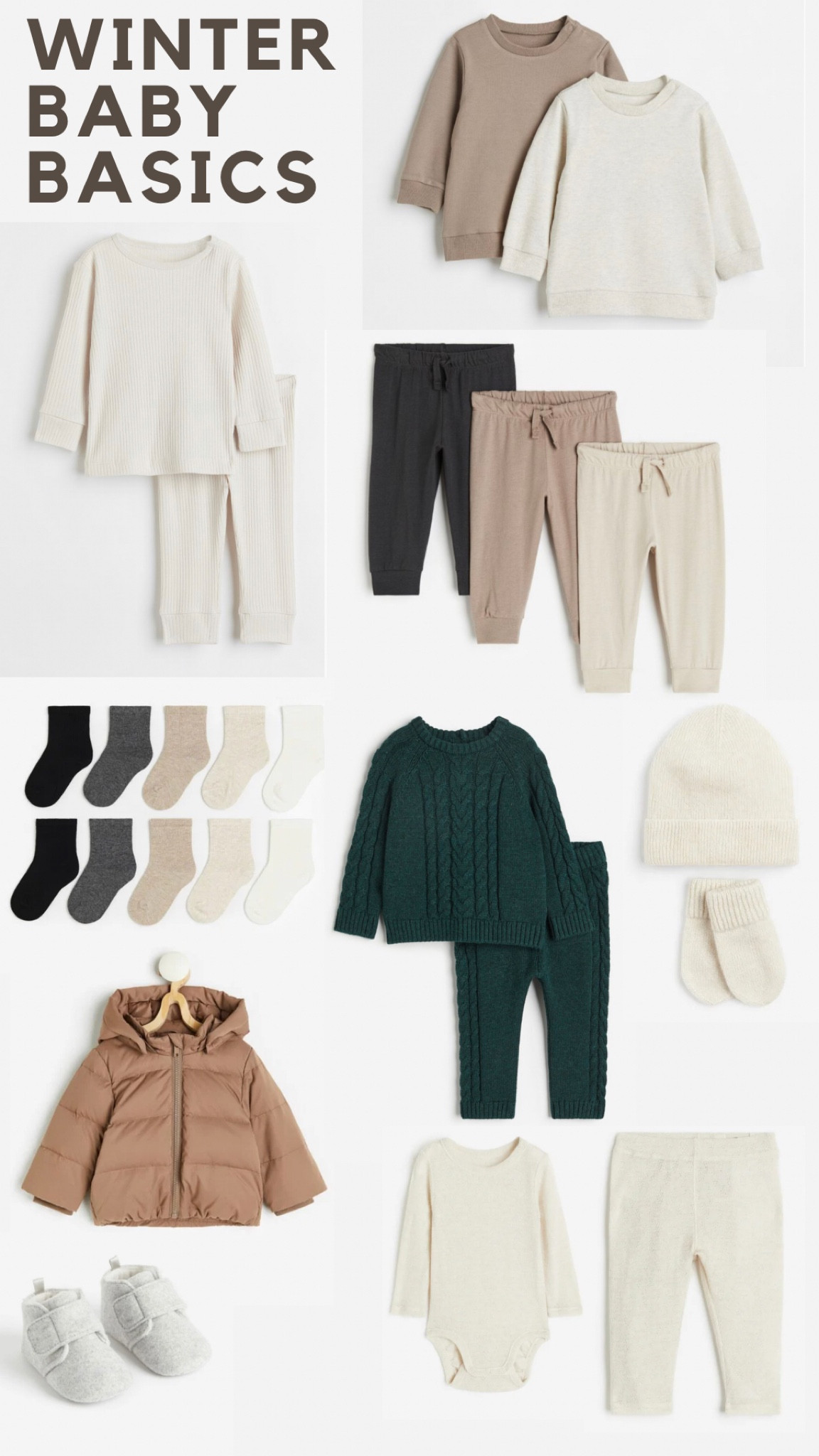 Winter Baby Basics! Capsule must haves for babies. First time moms must haves for keeping baby warm! 

#LTKhome #LTKGiftGuide #LTKHoliday