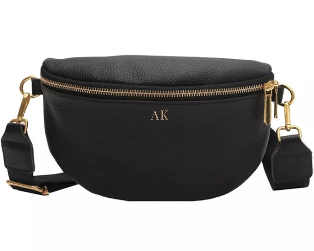 Leather Fanny Pack Crossbody Bags for Women Trendy Sling Bag for Women Small Crossbody Bags for W... | Amazon (US)