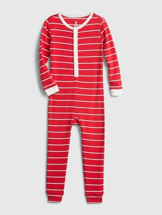babyGap 100% Organic Cotton Stripe One-Piece | Gap (US)