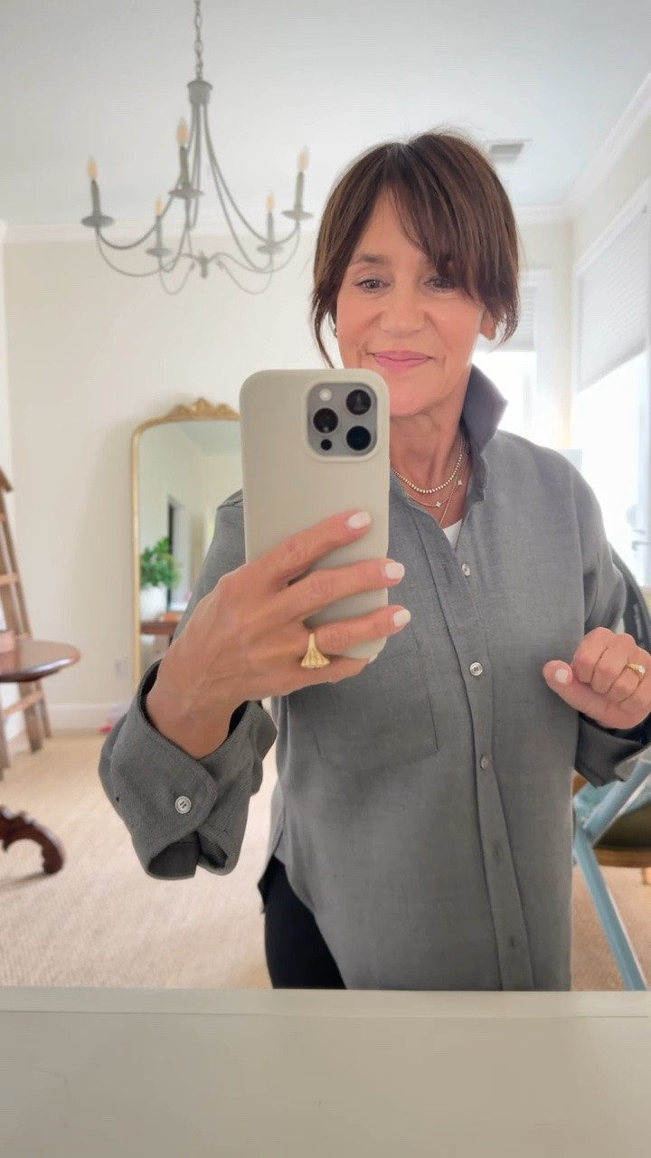 Took this top out of the package and immediately put it on! I’ve worn it two days in a row and it’s seriously one of my favorite purchases in SO long! I highly recommend this 🌟🤍

#LTKootd #LTKOver40 #LTKSeasonal