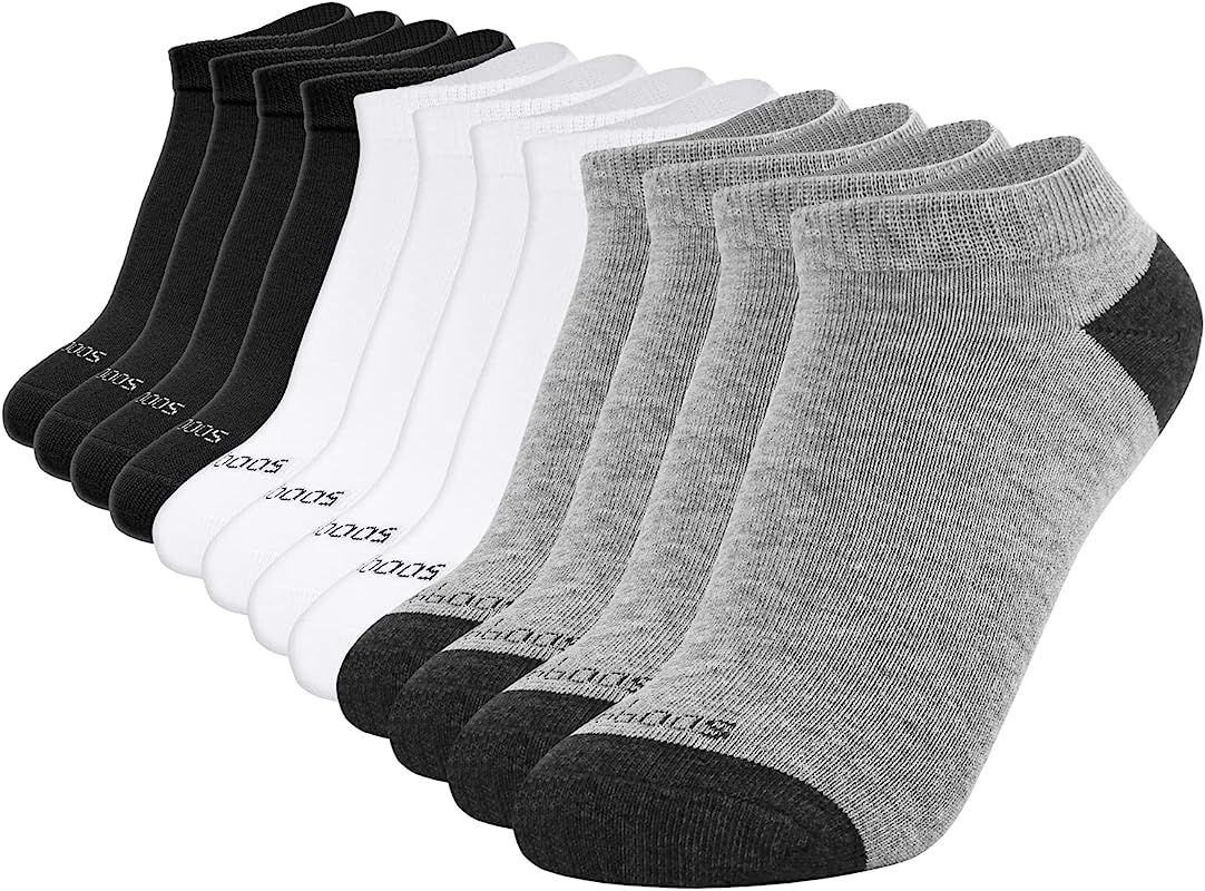 Abboos Ankle Socks for Women 6 Pairs Cozy Cotton Socks Low Cut Womens Athletic Casual No Show Soc... | Amazon (US)