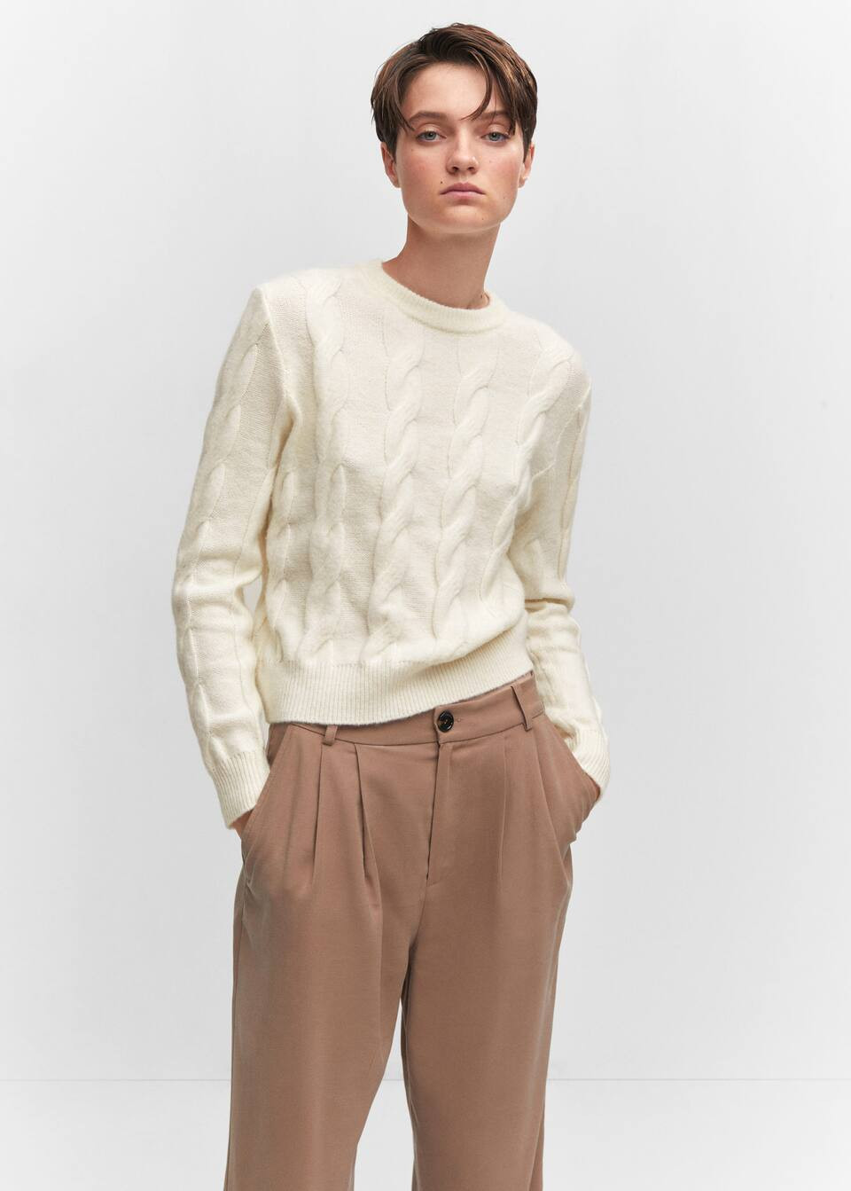 Search: white cable knit jumper (36) | Mango USA | MANGO (US)