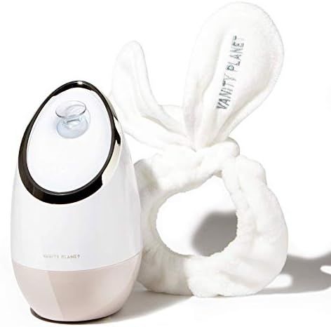 Vanity Planet Aira Ionic Facial Steamer (Beige) - Pore Cleaner that Detoxifies, Cleanses and Moistur | Amazon (US)