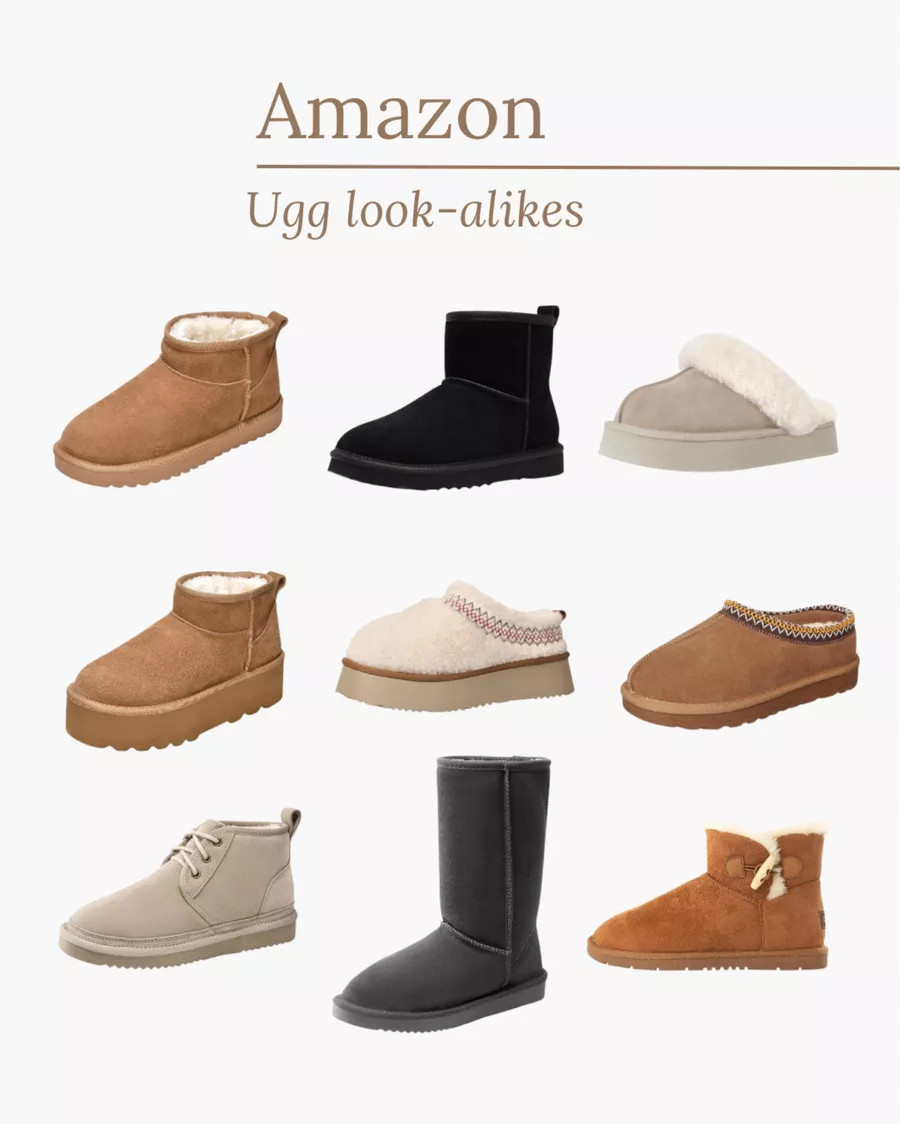 Amazon Ugg look-alikes #amazonfashion #lookalikes #designerinspired #LTKShoeCrush #LTKStyleTip

 

 #LTKGiftGuide #LTKHoliday #LTKSeasonal