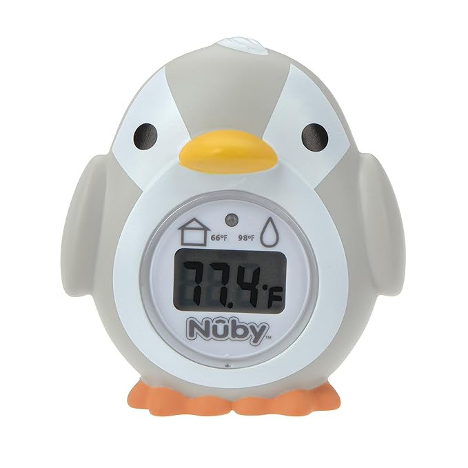 Nuby Bath and Room Digital Thermometer - Baby Thermometer for Safe and Cozy Bath and Room Tempera... | Amazon (US)