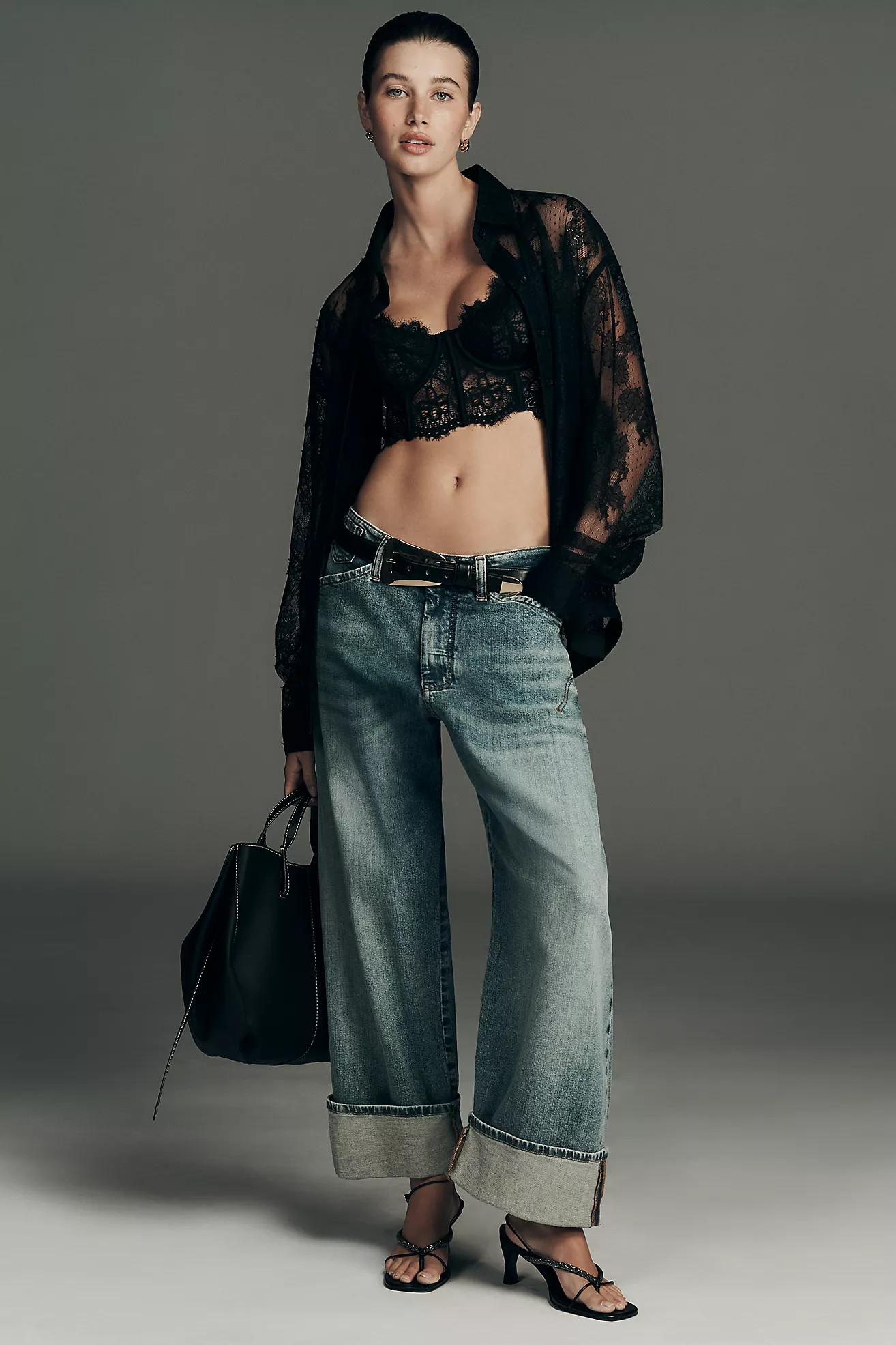 The Kayden Barrel Carpenter Jeans by Pilcro | Anthropologie (US)