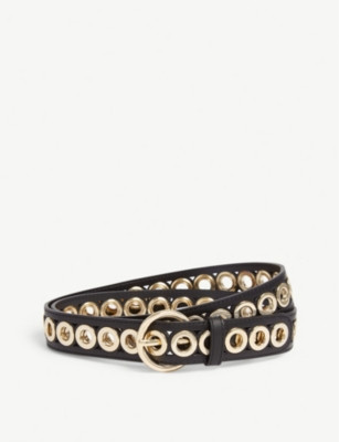 Adelia studded leather belt | Selfridges