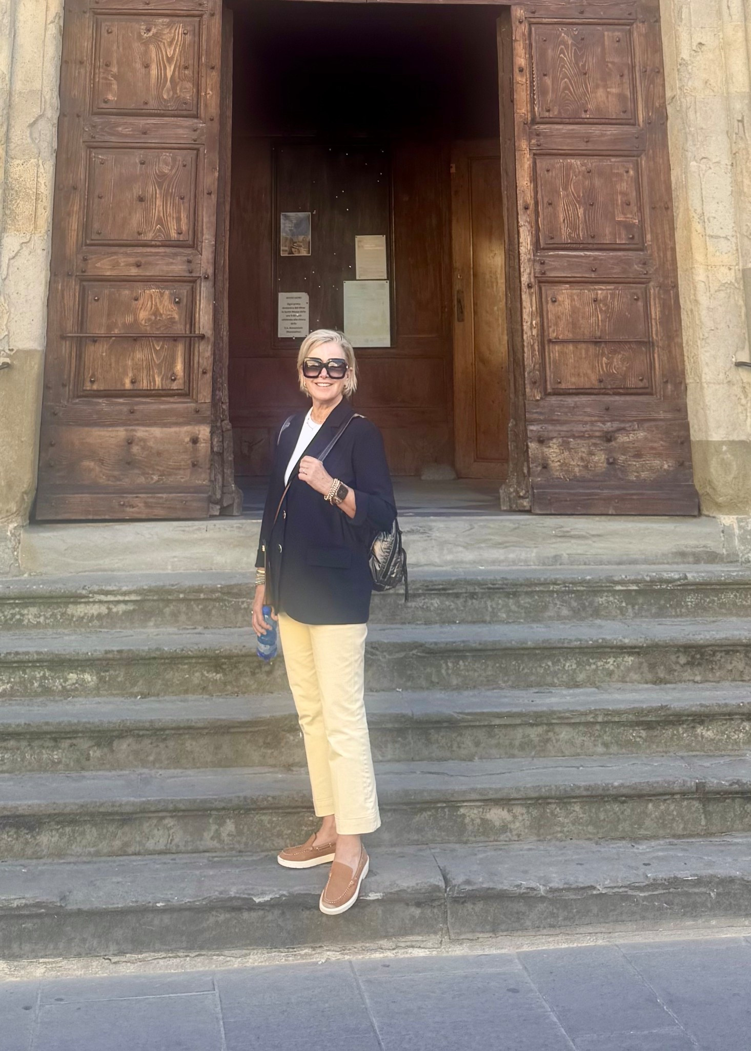 I won’t travel without at least one blazer💙  

#LTKStyleTip