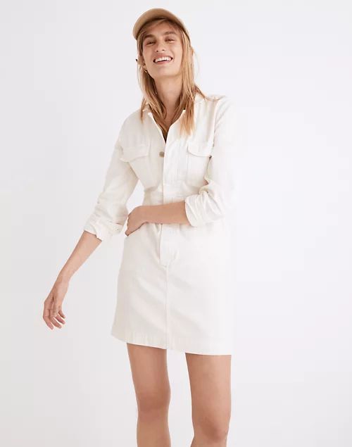 Signature Coverall Dress | Madewell