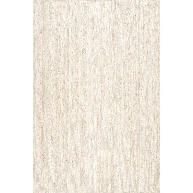 Cruise Handmade Braided Jute Area Rug in Off White | Wayfair North America