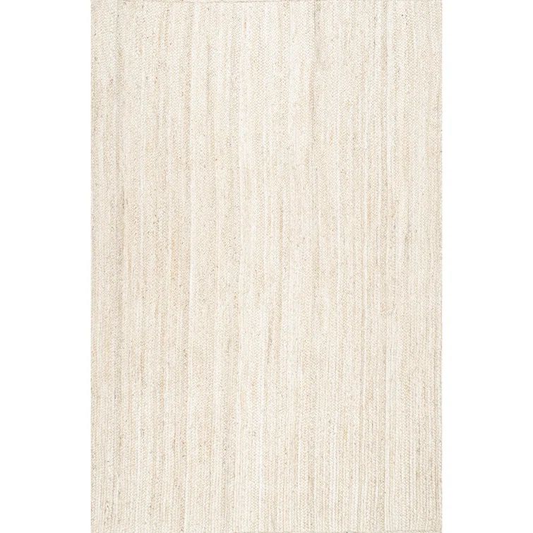 Cruise Handmade Braided Jute Area Rug in Off White | Wayfair North America