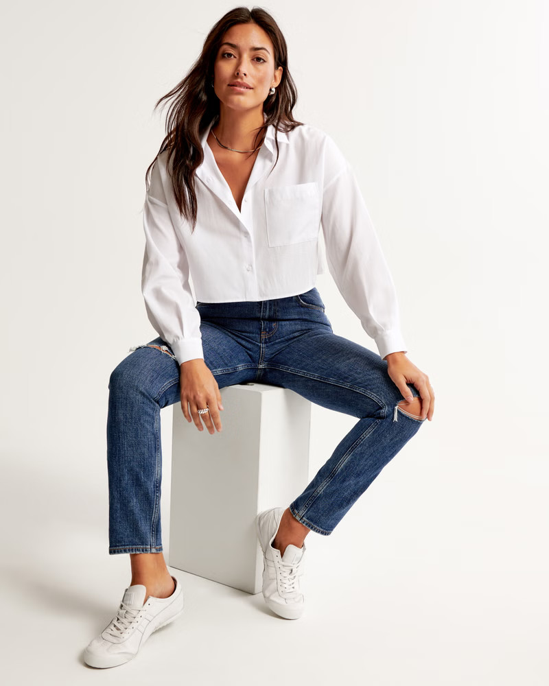 Curve Love High Rise Skinny Jean | Abercrombie & Fitch (US)