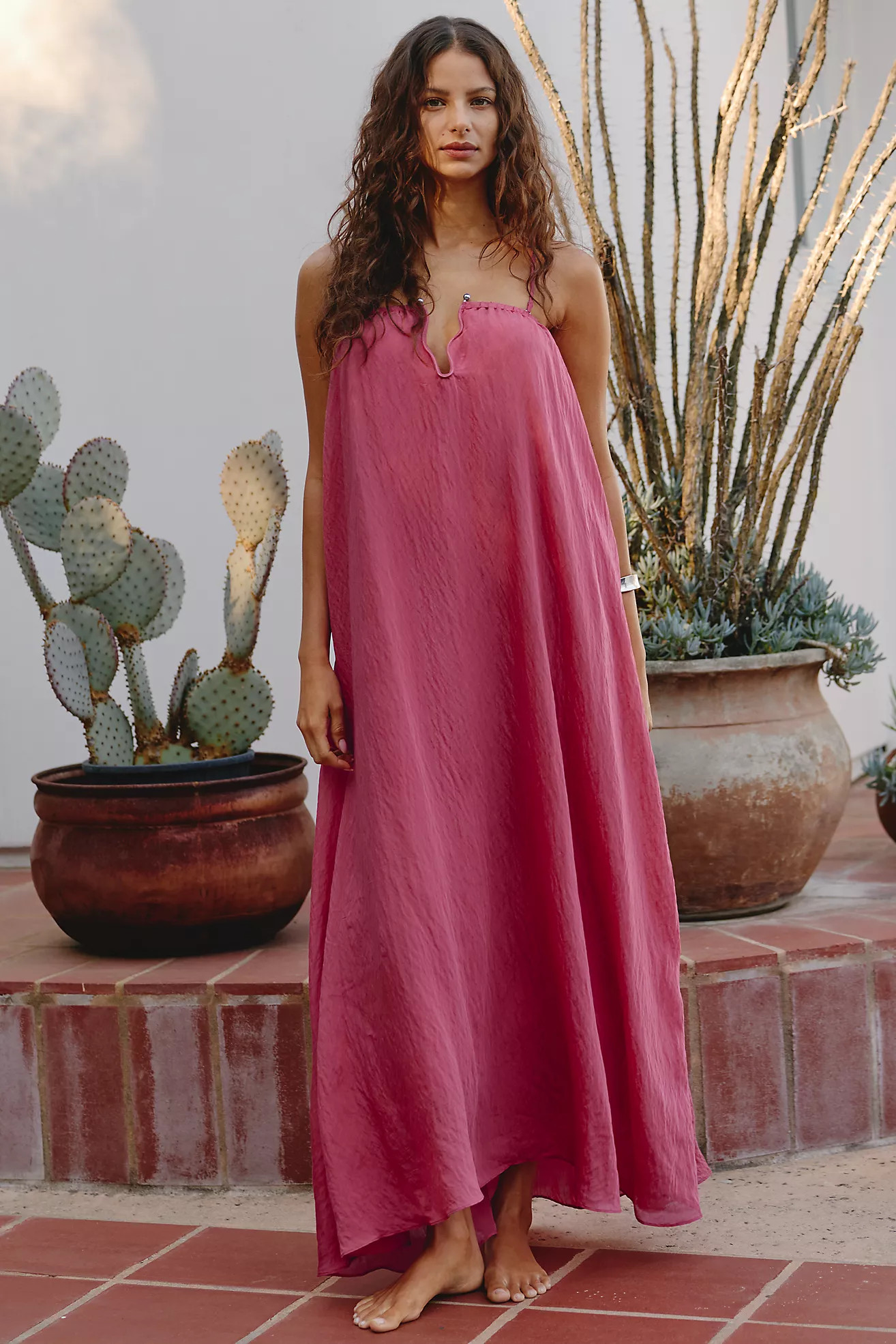 Celandine Printed Midi Dress | Anthropologie (US)