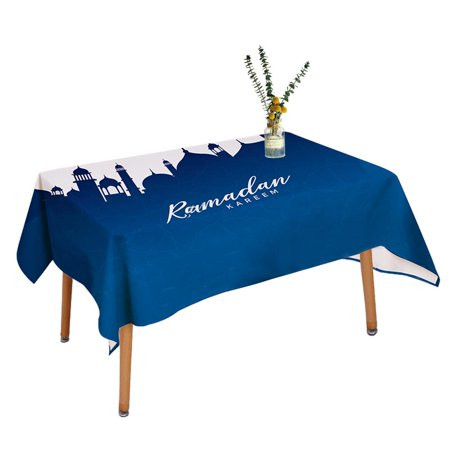 Pwtool Ramadan Tablecloth Delicate Star Moon Lantern Eid Mubarak Decorations for Table Decorative Mo | Walmart (US)