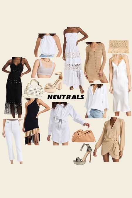 Linking some of my favorite Shopbop Spring Neutrals 🫶🏼