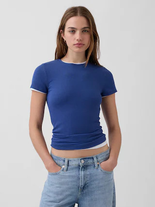 Modern Rib T-Shirt | Gap (US)