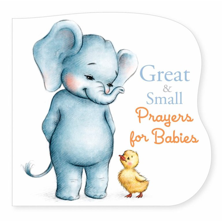 B&H EDITORIAL STAFF: Great and Small Prayers for Babies (Board Book) | Walmart (US)