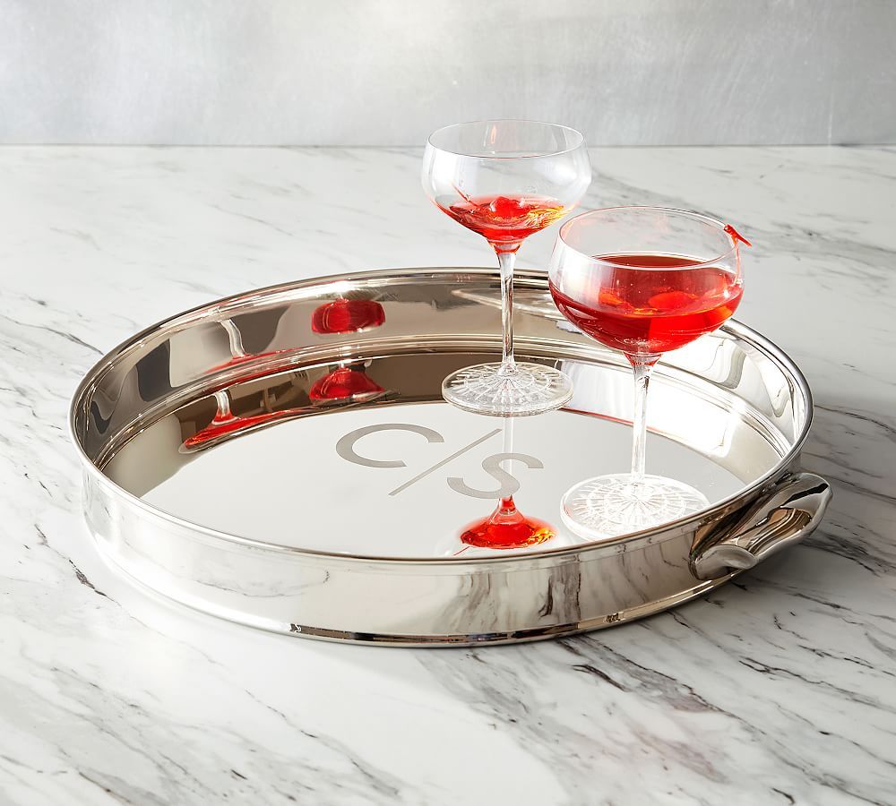 Harrison Round Serving Tray | Pottery Barn (US)