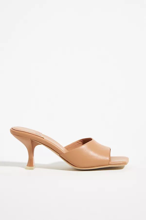 Jeffrey Campbell Square-Toe Mule By Jeffrey Campbell in Beige Size 6 | Anthropologie (US)