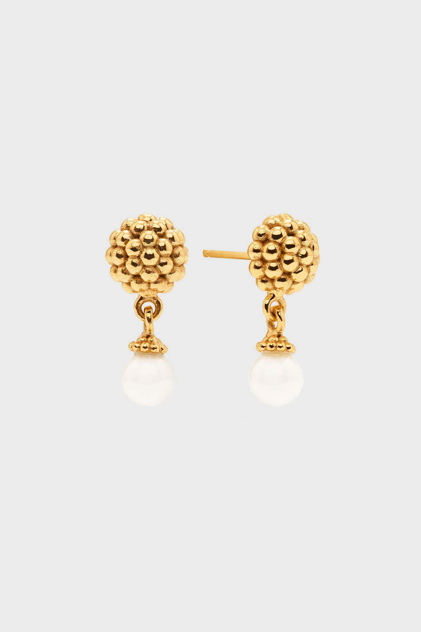 Pearl Berry Drop Stud Earrings | Tuckernuck (US)