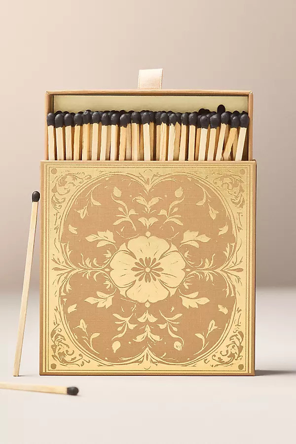Gold Foil Matchbox | Anthropologie (US)