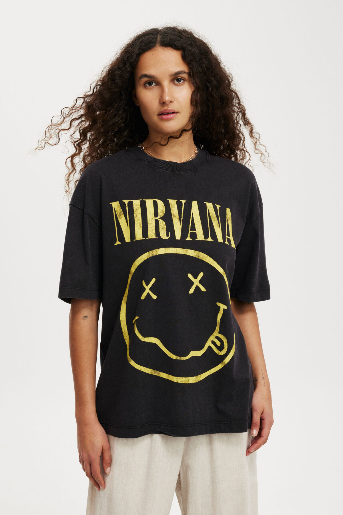Nirvana Boxy Graphic Tee | Cotton On (US)