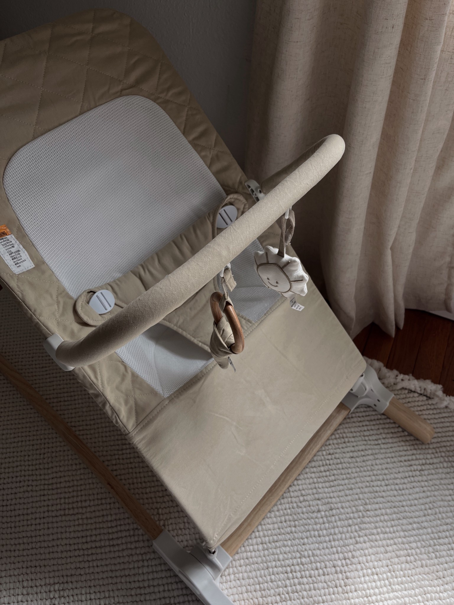wooden baby delight neutral bouncer for nursery - a great baby registry gift!👶🏼

#LTKBaby #LTKBump #LTKKids