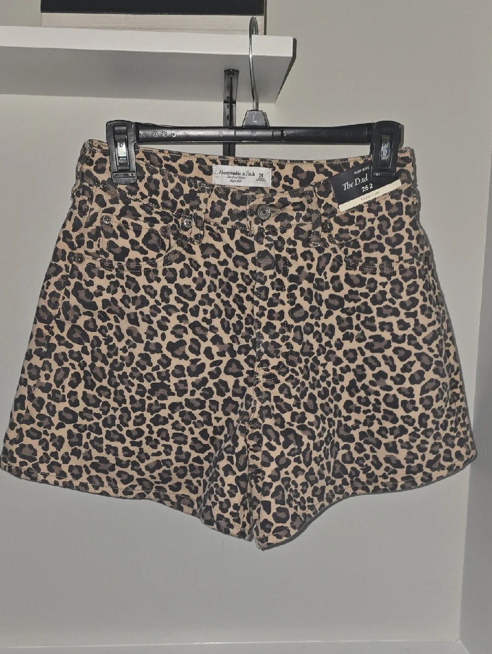 Abercrombie & Fitch Leopard Print Women's Shorts-  Sz. 26 Curvy Fit | Poshmark