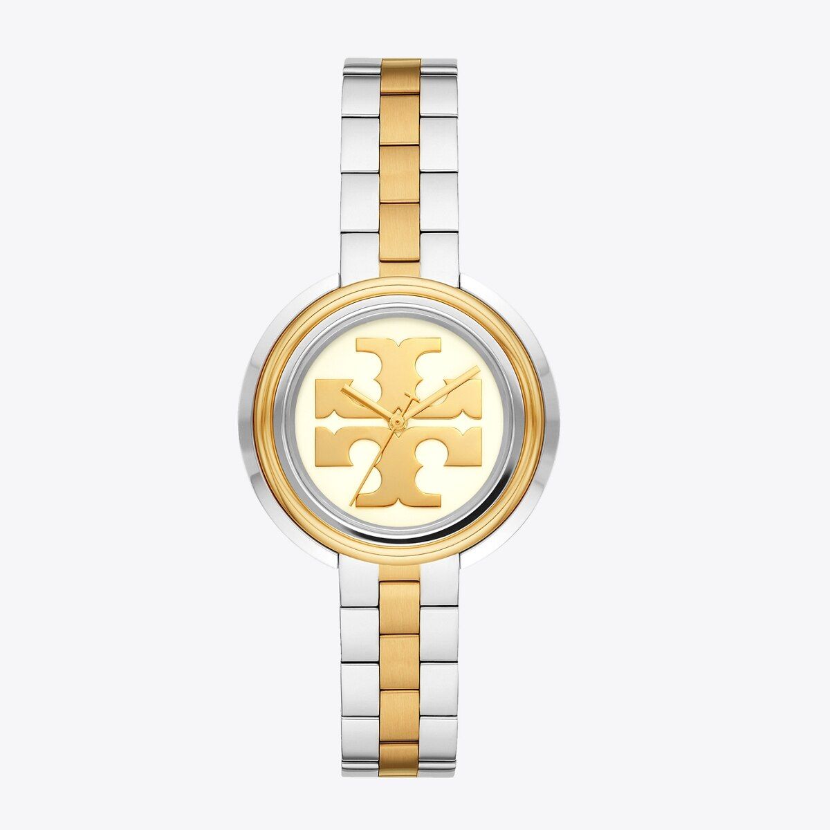 Miller Watch, Two-Tone Stainless Steel/Gold/Ivory, 36 MM | Tory Burch (US)
