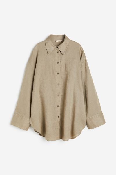 Linen shirt | H&M (UK, MY, IN, SG, PH, TW, HK)