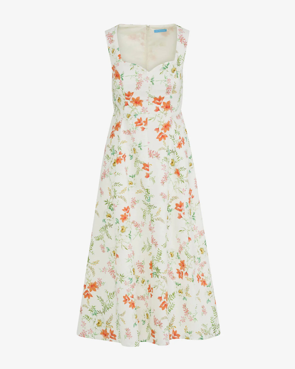Radley Sleeveless Midi Dress in Floral | Draper James (US)