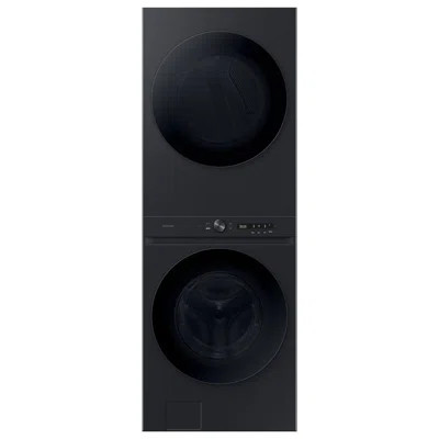 Samsung Bespoke AI Laundry Hub 4.6 cu. ft. Single Unit Washer and 7.6 cu. ft. Electric Dryer | Wayfair North America