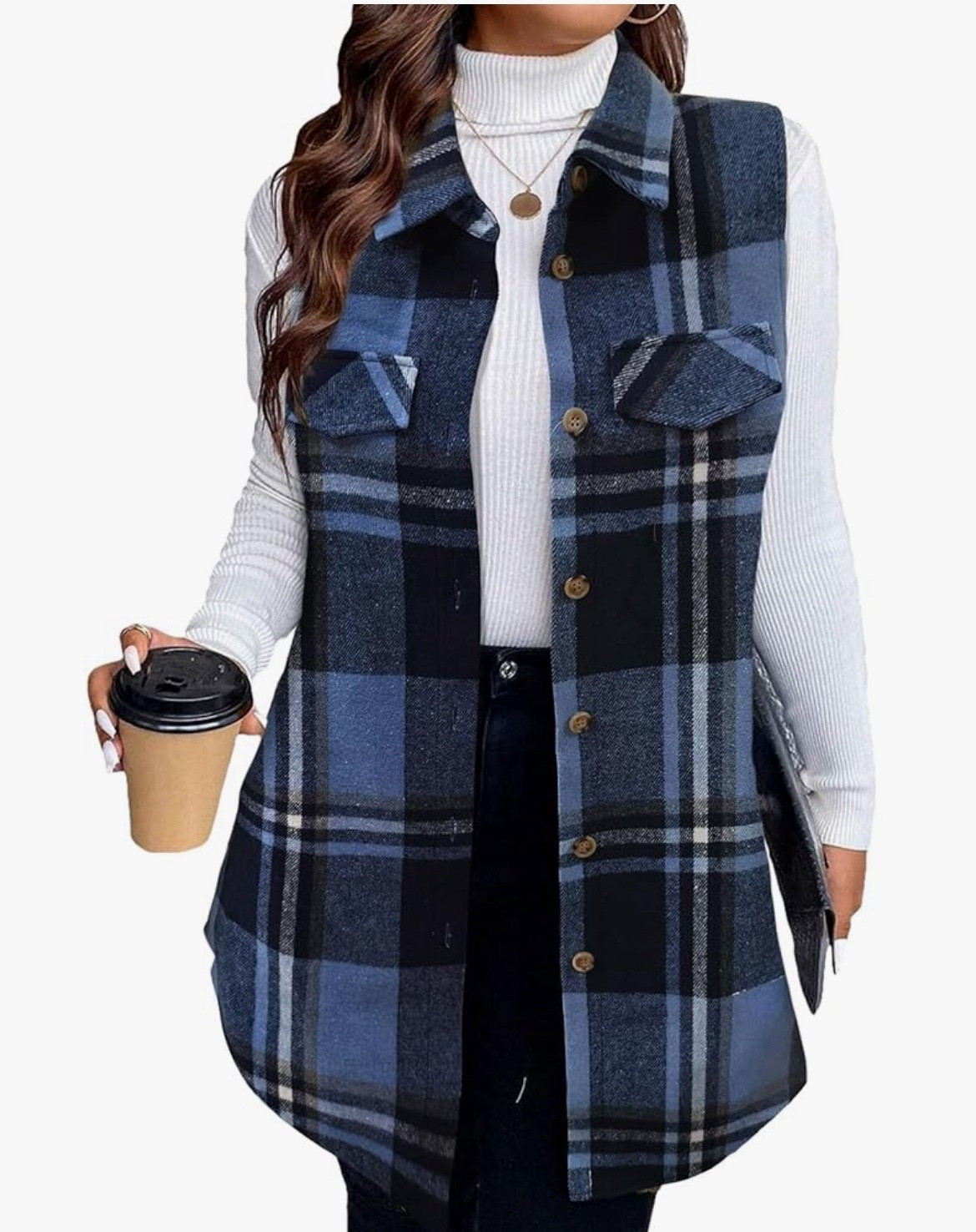 Fall blue vest!  Perfect for girls who love blue.  Fall flannel 

#LTKSeasonal #LTKStyleTip #LTKHome
