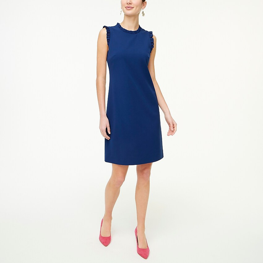Ruffleneck suit dress | J.Crew Factory
