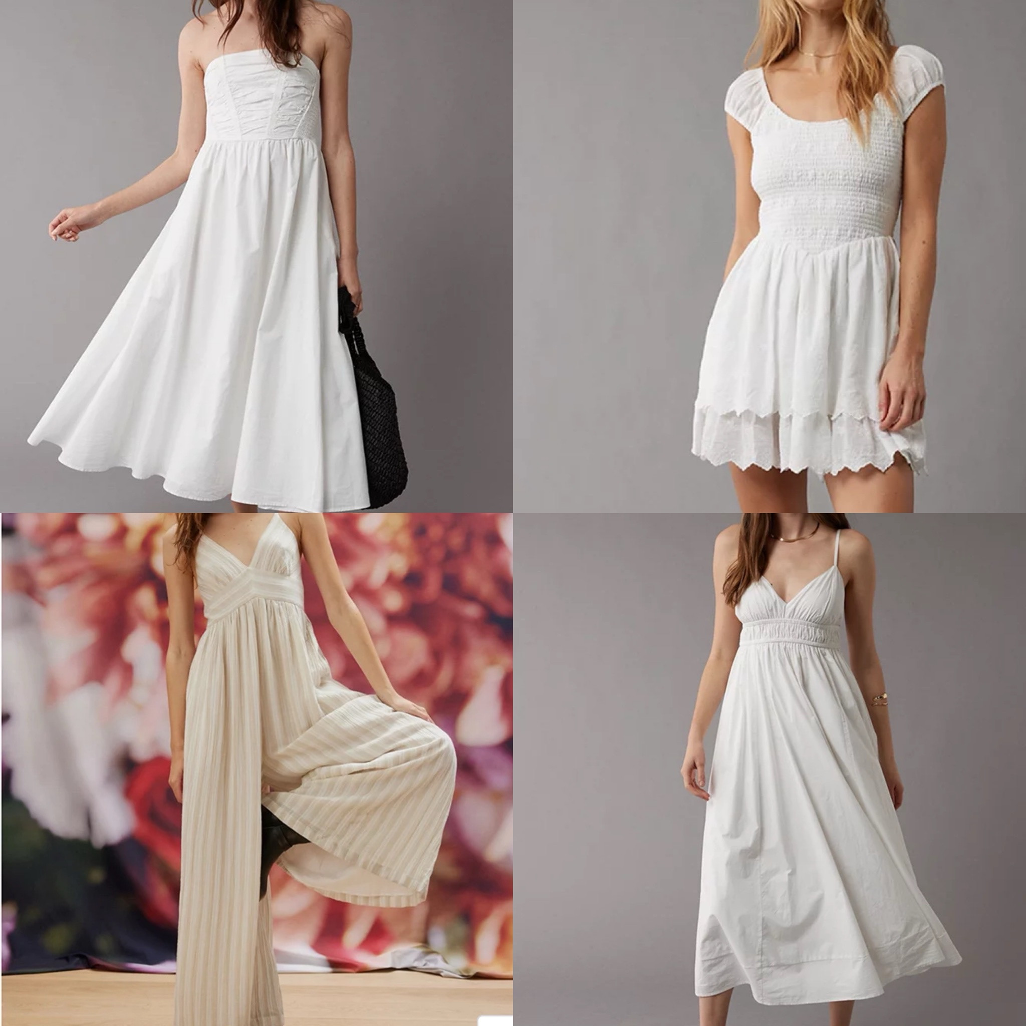 White dresses @ae @style @dress #style #dress #sale 

#LTKFindsUnder50 #LTKStyleTip #LTKFestival