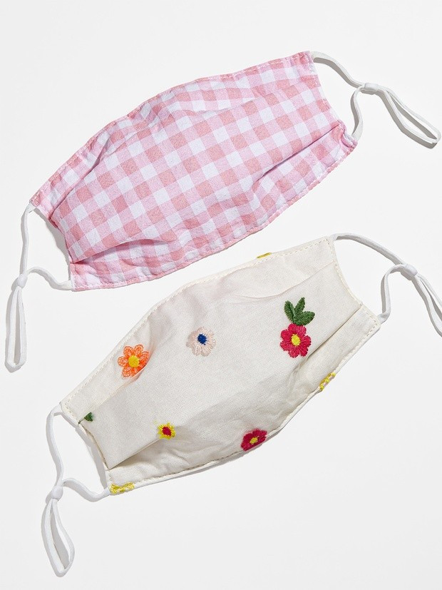 BaubleBar Adjustable Face Mask Set of 2 | BaubleBar (US)