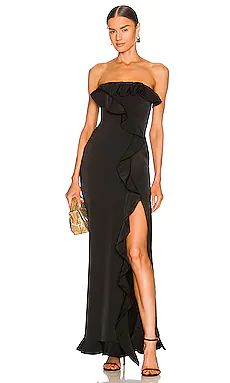 NBD Luna Gown in Black from Revolve.com | Revolve Clothing (Global)