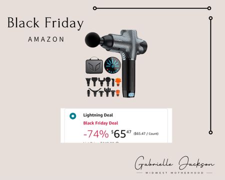 Black Friday deal massage gun from Amazon.

#LTKfit #LTKCyberweek #LTKGiftGuide