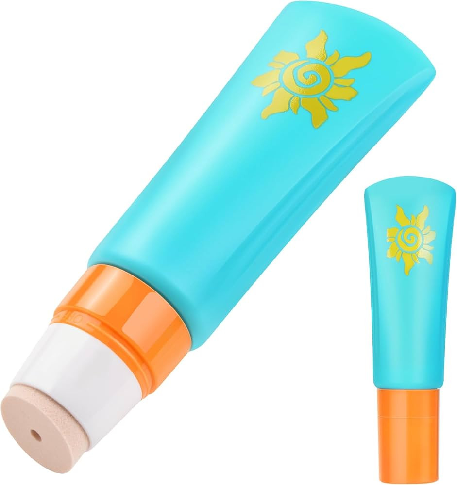 MONVIE Sunscreen Applicator, Refillable and Spill Proof Kids Sunscreen Lotion Applicator with Sof... | Amazon (US)