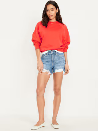 High-Waisted OG Jean Shorts -- 3-inch inseam | Old Navy (US)