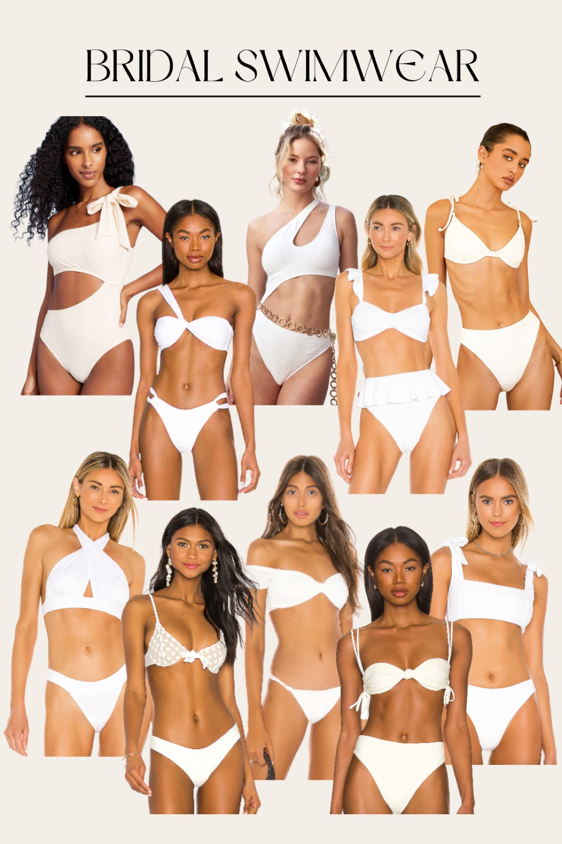White swimwear! Perfect for brides

#LTKswim #LTKtravel #LTKwedding