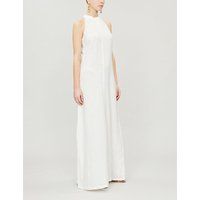 Olivia linen maxi dress | Selfridges