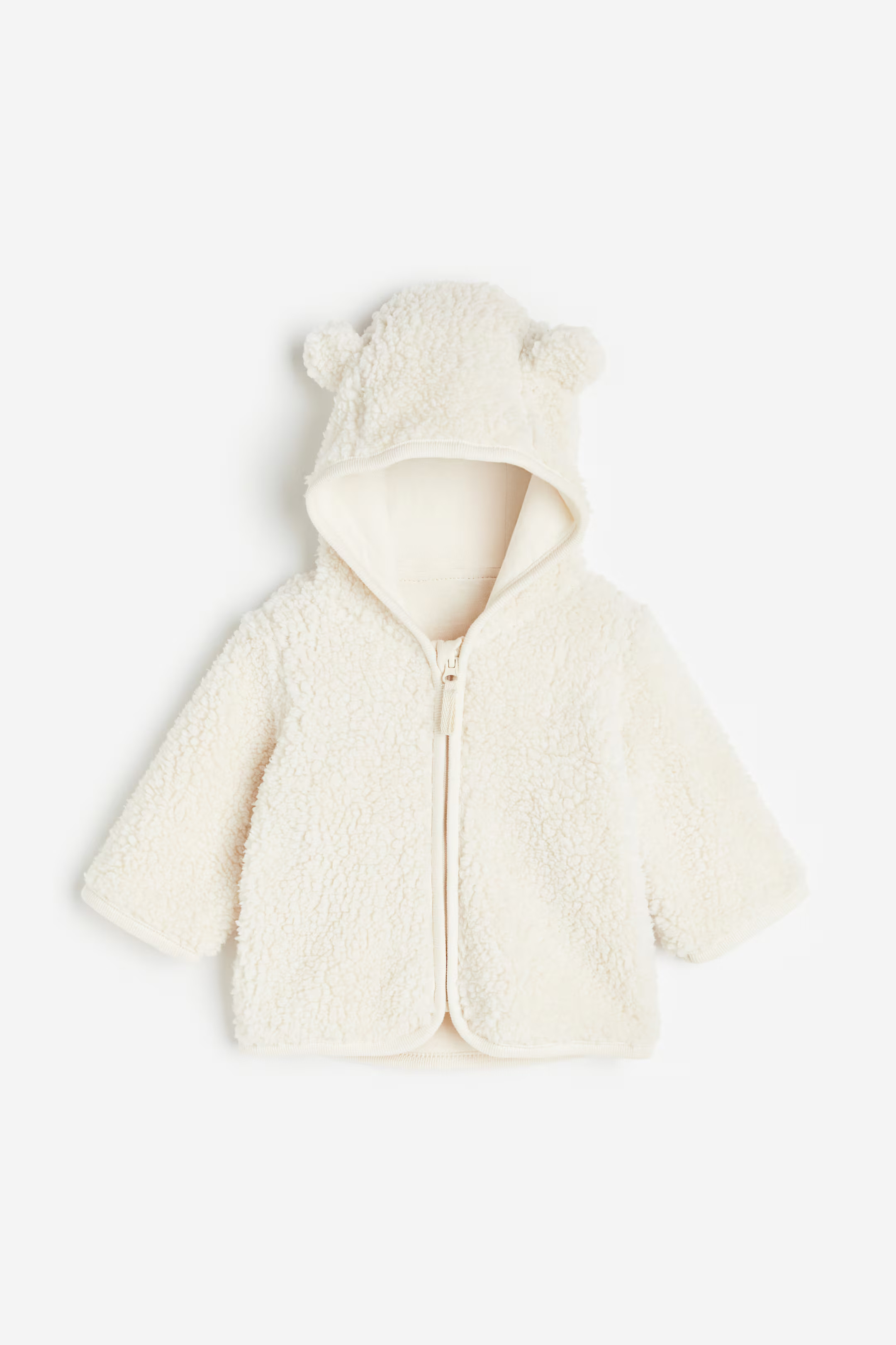 Pile Jacket - Natural white - Kids | H&M US | H&M (US + CA)