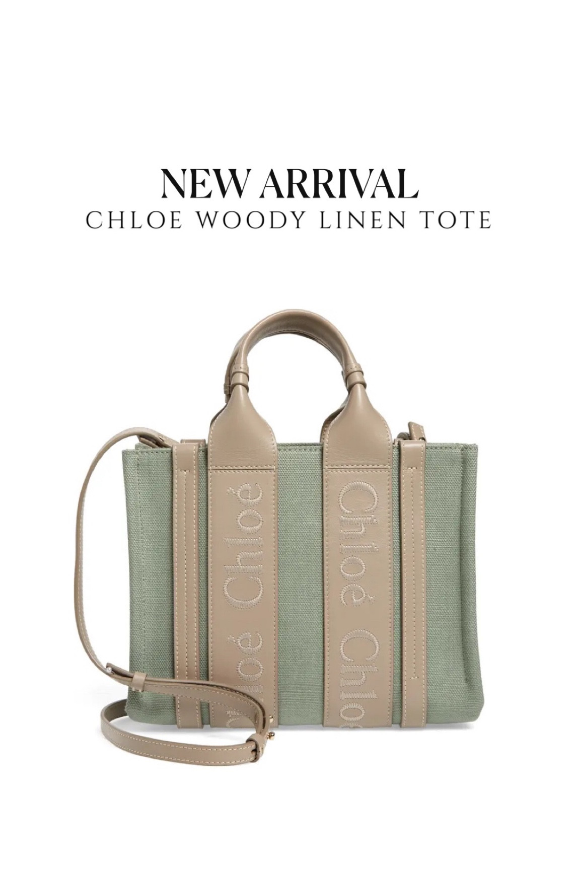 Chloe Woody Medium Linen and … curated on LTK