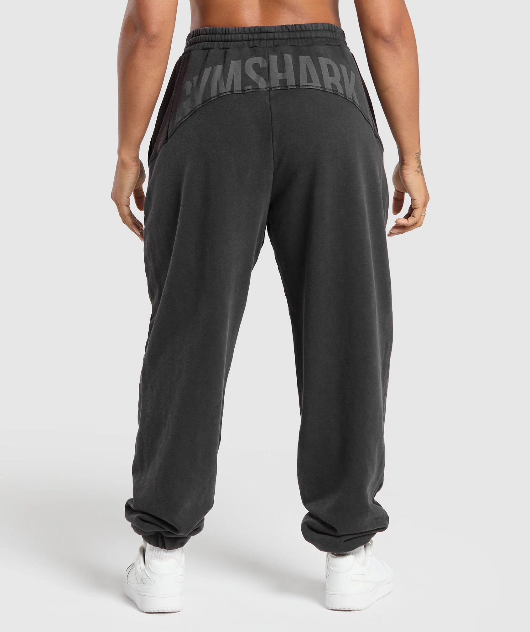 Gymshark Power Washed Joggers - Black | Gymshark CA